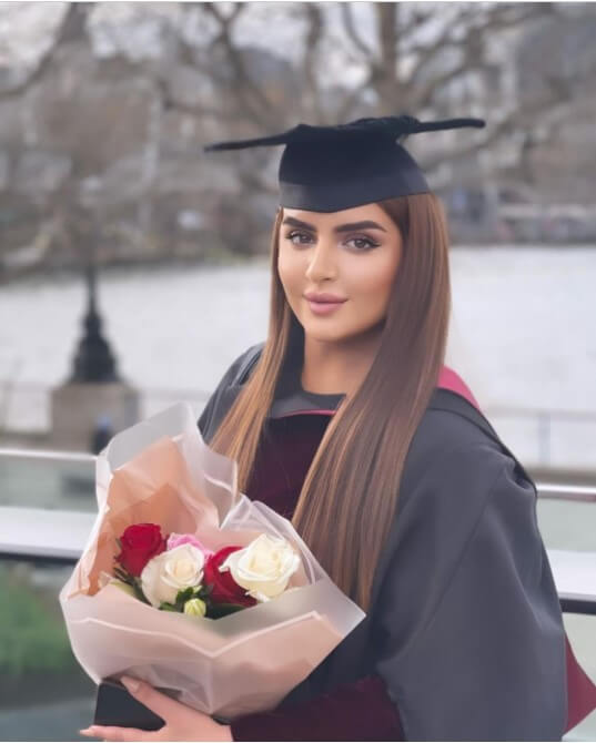 Sheik Mohammed's Little girl, Sheikha Mahra, Graduates College